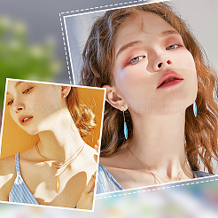 220шт 11 цвета непрозрачные акриловые подвески SACR-AR0001-11