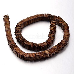 Гальванизировать немагнитных синтетический гематит нитей бисера G-F300-20B-F04