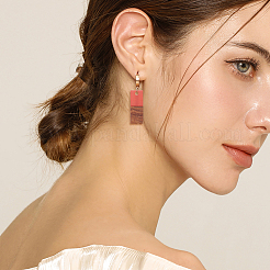 Подвески из смолы и дерева&nbsp;RESI-CJ0006-01