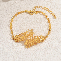 Браслеты из звеньев пшеницы и бобов в этническом стиле&nbsp;RK7458