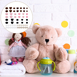 Пластиковый флокированный нос&nbsp;DIY-GA0008-72