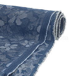 Поликоттоновые ткани с цветочным узором&nbsp;DIY-WH0128-16