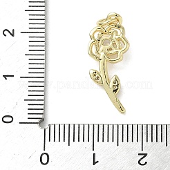 Латунные микро проложить кубического циркония подвески&nbsp;KK-L248-15G-02