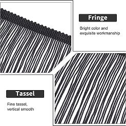 8 цвет бахрома из полиэстера с кисточкой AJEW-WH0251-12