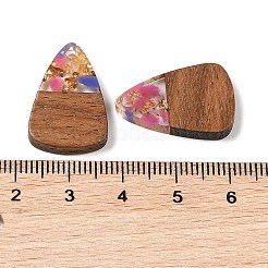 Подвески из смолы и дерева WOOD-S061-02B