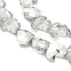 Стеклянные бусины с гальваническим покрытием &nbsp;EGLA-P066-03A-HP04