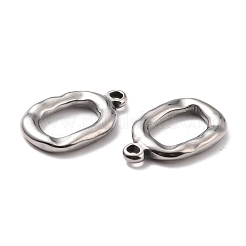 Pendentifs en acier inoxydable 304 anti-ternissement&nbsp;STAS-B024-68P