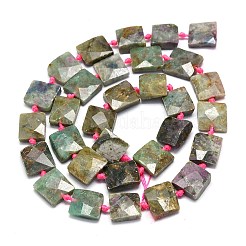 Природные африканские нефритовые бусы пряди G-G106-D05-02