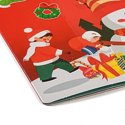 Пластиковые многоразовые наклейки книга для детей STIC-P013-10E