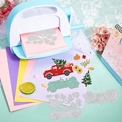 Углеродистая сталь разрезает трафареты DIY-WH0309-392