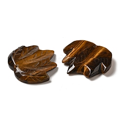 Резные подвески из натурального тигрового глаза G-K353-01J