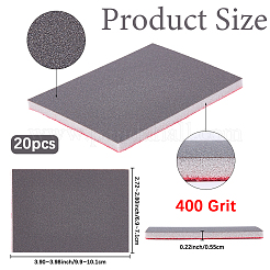 20 шт. шлифовальная губка с зернистостью 400 шт. шлифовальные блоки TOOL-SP0001-05A