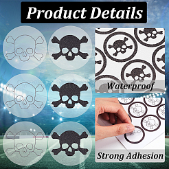 26 лист 2 стилей ПВХ пластиковые водонепроницаемые наклейки DIY-OC0004-24A