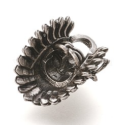 Ретро латунные бусины KK-L006-001AS