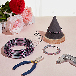 1 рулон градиентной цветной алюминиевой проволоки&nbsp;AW-BC0003-38C