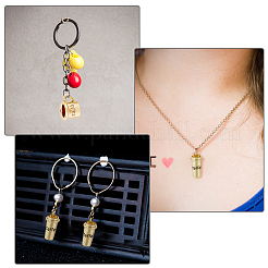 12шт 2 стильные латунные подвески KK-DC0002-41