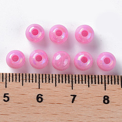 Непрозрачные акриловые бусины&nbsp;MACR-S370-D6mm-A02