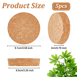 Пробка из дерева AJEW-WH0473-09