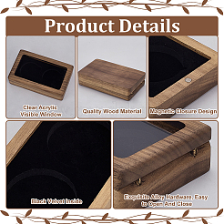 Магнитные коробки для хранения деревянных медалей CON-WH0088-94B-02