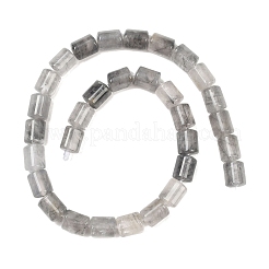 Естественный облачно кварц бисер пряди G-S396-03A