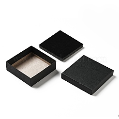 Подарочные коробки для украшений из текстурной бумаги OBOX-G016-C03-B