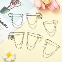 6 шт. 3 стиля латунных украшений для обуви&nbsp;HJEW-CJ00068