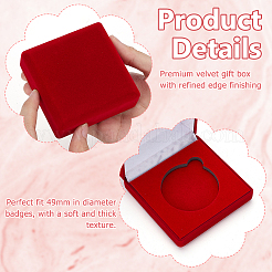 Квадратные футляры для хранения памятных монет из eva CON-WH0201-005C