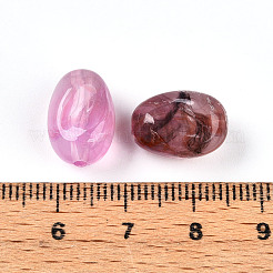 Прозрачные акриловые бусины&nbsp;TACR-T028-38D