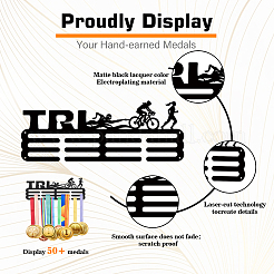 Спортивная тема железная вешалка для медалей настенная стойка для дисплея ODIS-WH0021-487