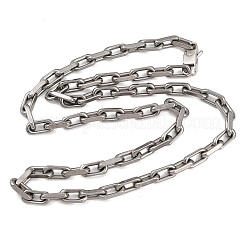 Цепочки-скрепки из нержавеющей стали 304&nbsp;NJEW-Z105-01P