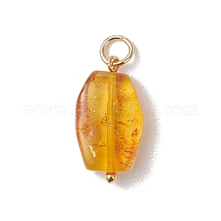Подвески из натуральных янтарных самородков с градиентным цветом&nbsp;PALLOY-JF04987