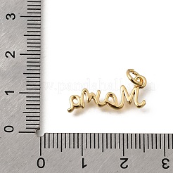 Ciondoli in ottone per la festa della mamma&nbsp;KK-Z155-05G-01