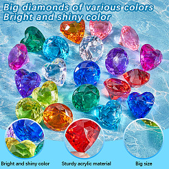 20шт 20 вида пластиковых кабошонов&nbsp;KY-SP0001-27