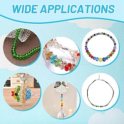 1050шт 10 вида стеклянных бусин GLAA-YW0004-19B