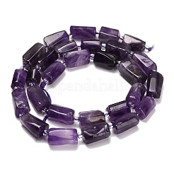 Natürliche Chevron-Amethyst-Perlenstränge&nbsp;G-F836-B05-01