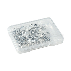 40шт 4 стиля подвески из сплава в тибетском стиле&nbsp;TIBEP-FS0001-16