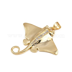 Латунные микро проложить кубического циркония подвески&nbsp;KK-C116-02B-G