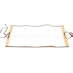 Cartiglio orizzontale verniciato in poliestere&nbsp;LS-AJEW-WH0230-78D