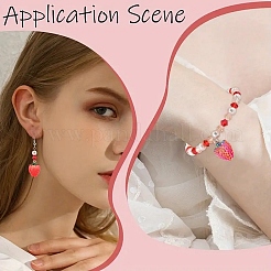 Комплекты подвесок в виде клубники&nbsp;DIY-YW0016-23