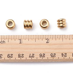 Европейские бусины из нержавеющей стали 304 STAS-E039-37