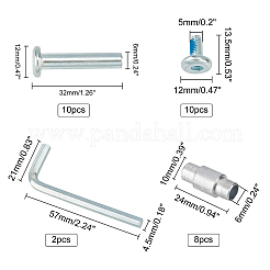 Железные винты обувь для катания на коньках аксессуары для инструментов FIND-FH0002-87