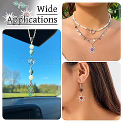 40шт 10 стиля подвески из натуральных драгоценных камней&nbsp;G-TA0001-88