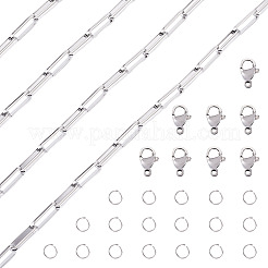 Наборы для изготовления браслетов/ожерельев из нержавеющей стали 304 своими руками&nbsp;DIY-TA0012-41A