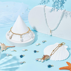 30 шт. подвески из натурального жемчуга 3 цветов PALLOY-PH01824