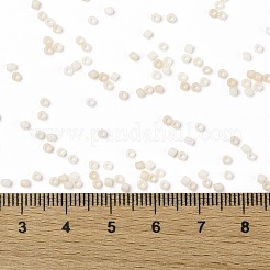 トーホー 11/0ラウンドビーズ  日本製シードビーズ  （147f）セイロンフロストライトアイボリー  2.2mm  穴：0.8mm  約5555個/50g&nbsp;SEED-XTR11-0147F