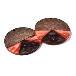 Подвески из смолы и ореха&nbsp;RESI-S389-070A-A08