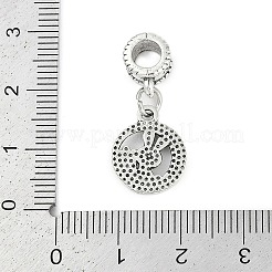 Gestellvergoldete europäische Anhänger aus Messing&nbsp;KK-R200-09AS-03