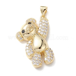 Латунные микро проложить кубического циркония подвески KK-M240-15G