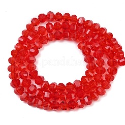 Прозрачные стеклянные бусины&nbsp;GLAA-G125-01A-07