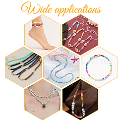 6 нить 6 цвета бусины из полимерной глины ручной работы&nbsp;CLAY-AR0001-19